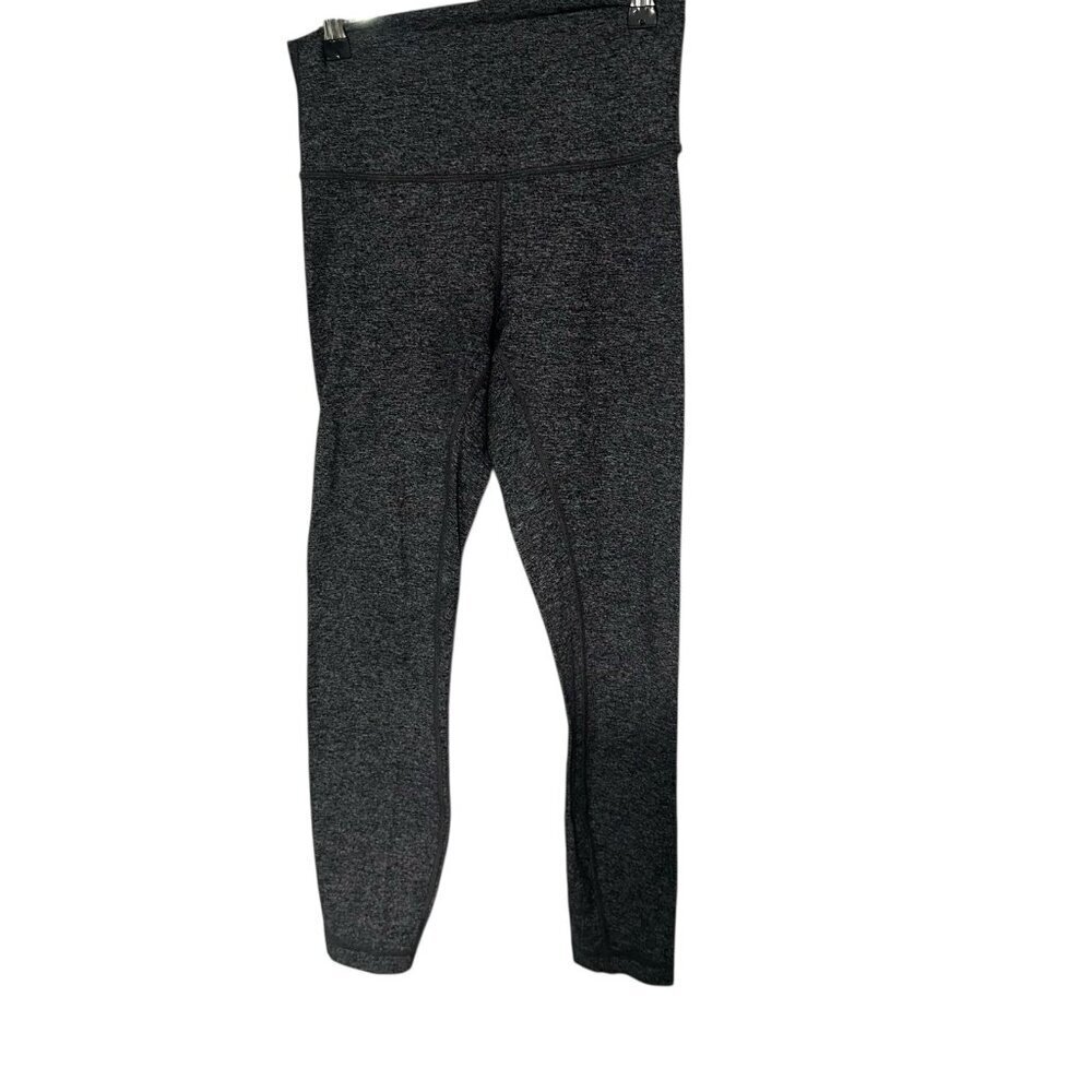 Lululemon Wunder Under Pants Leggings Heather Gray Hi-Rise Size 6
